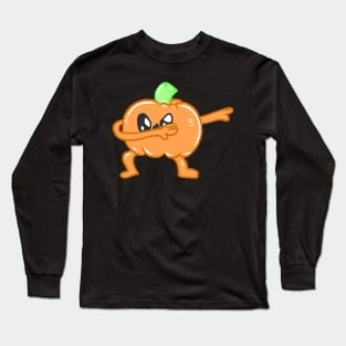 Dancing Steppes Rocking Beaten Dances Pumpkin Long Sleeve T-Shirt